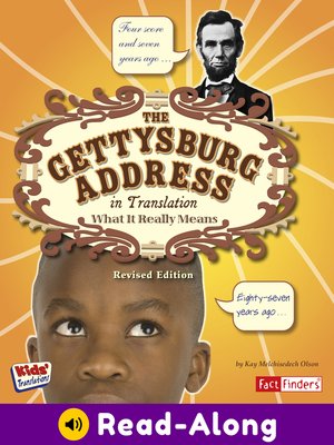cover image of The Gettysburg Address in Translation